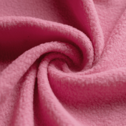 Флис Односторонний 130 гр/м2, цвет Розовый (на отрез)  в Орске