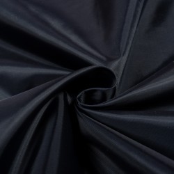 Ткань подкладочная Таффета 190Т, цвет Темно-Синий (на отрез)  в Орске