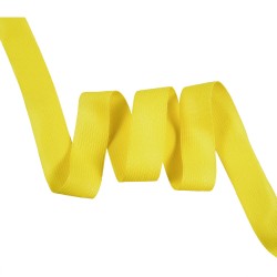 Окантовочная лента-бейка, цвет Жёлтый 22мм (на отрез)  в Орске
